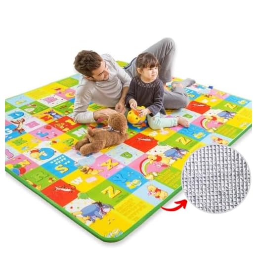 Tapete De Atividades Infantil Com Proteção Térmica Para Bebê 1,80 X 1,20m
