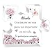 Imagen de Abuela Regalos Día de Madre Rompecabezas Forma Marcadores de 2 Piezas Set de Día Familia Cumpleaños Decoración Placas Acrílicas Navidad Mujeres Apreciación Jubilación Claveles Gracias Recuerdos