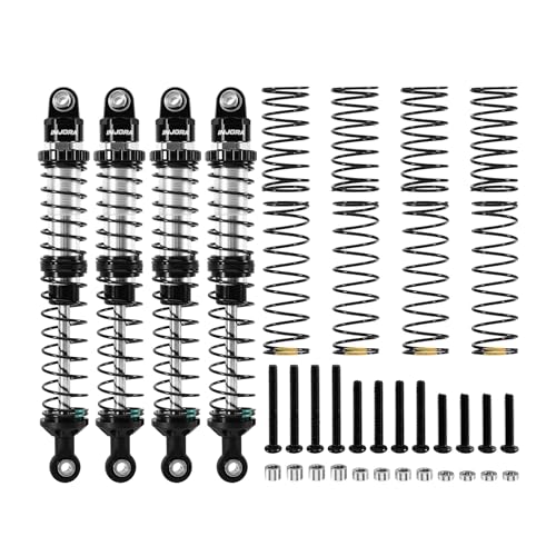 INJORA DRX 110mm Dual-rate Spring Oil Shocks for TRX4 SCX10 1/10 RC Crawler