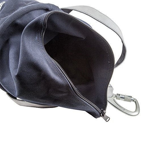 Klein Tools 5104CLRFR Flame-Resistant Top Closing Canvas Bucket Made of No. 4 Canvas, Stitched and Riveted with Double-Reinforced bottom