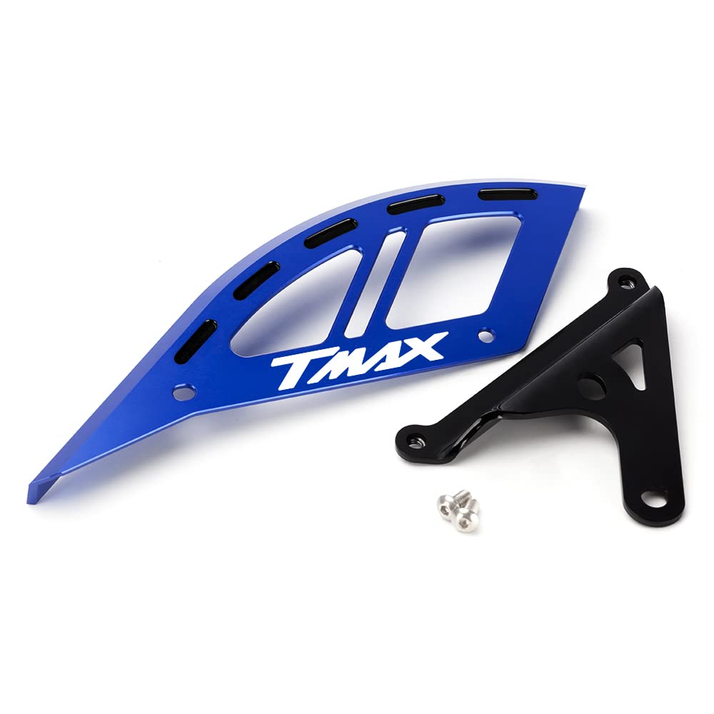 Modeer Pour Tmax560 Techmax Tmax530 DX/SX Toutes Années Moto CNC Disque de Frein Arrière Protection de Rotor Tmax 560 Tech Max Tmax 530 DX SX Accessoires (bleu-2)