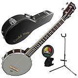 Gold Tone BUB Baritone Banjo Uke Banjolele w/Case, Tuner, and Stand