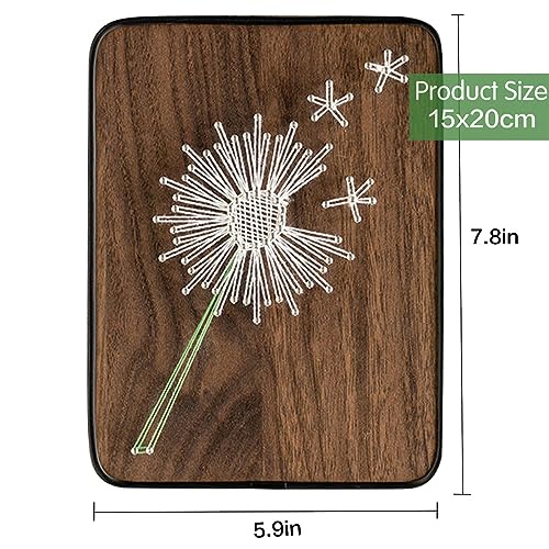 Image of BAZIMA DIY String Art Kit for Beginner,Unique Gift, DIY Dandelion Craft Kit,Craft Kit for Holidays
