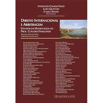 Capa do livro Direito Internacional E Arbitragem - Estudos Em Homenagem Ao Prof. Cláudio Finkelstein