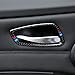2PCS Car Door Bowl Frame Sticker Decal Carbon Fiber Trim fits for BMW 3 Series E90 E91 E92 E93 2005-2012 Interior Accessories
