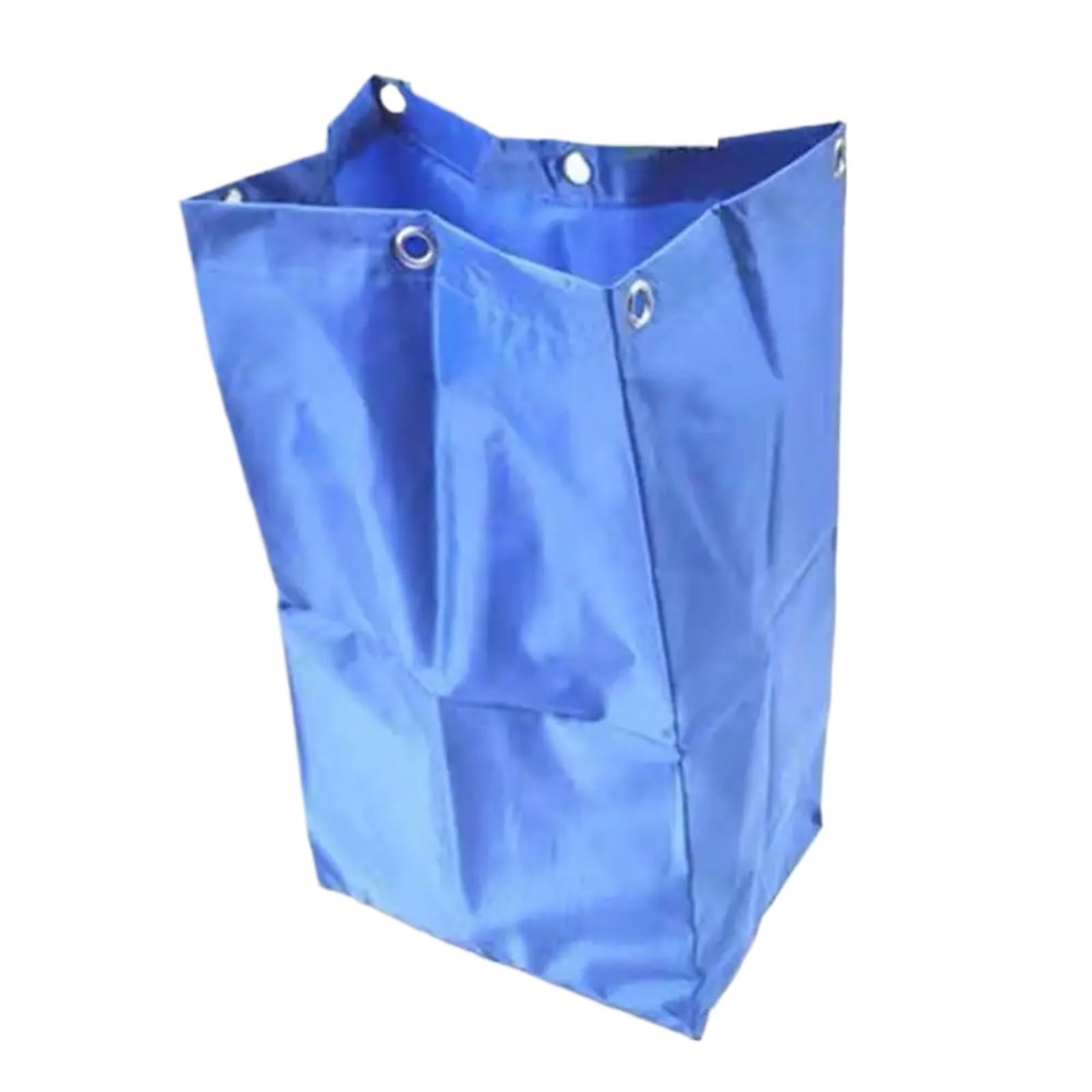 2pcs Waterproof Canvas Cleaning Cart Bag - Durable Replacement for Hotel Laundry & Housekeeping(Blue)