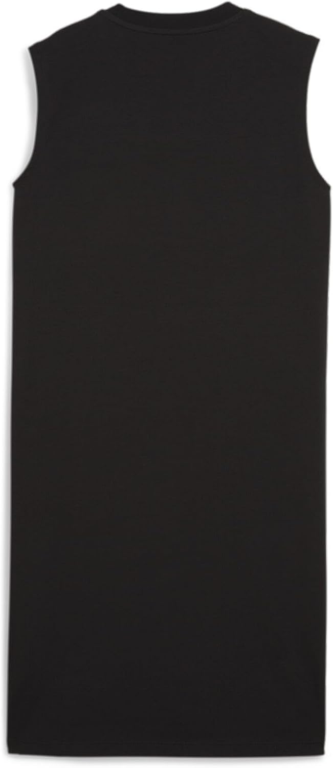 PUMA Womens Essentials Sleeveless Crewneck Mini Dress Casual Casual - Blue