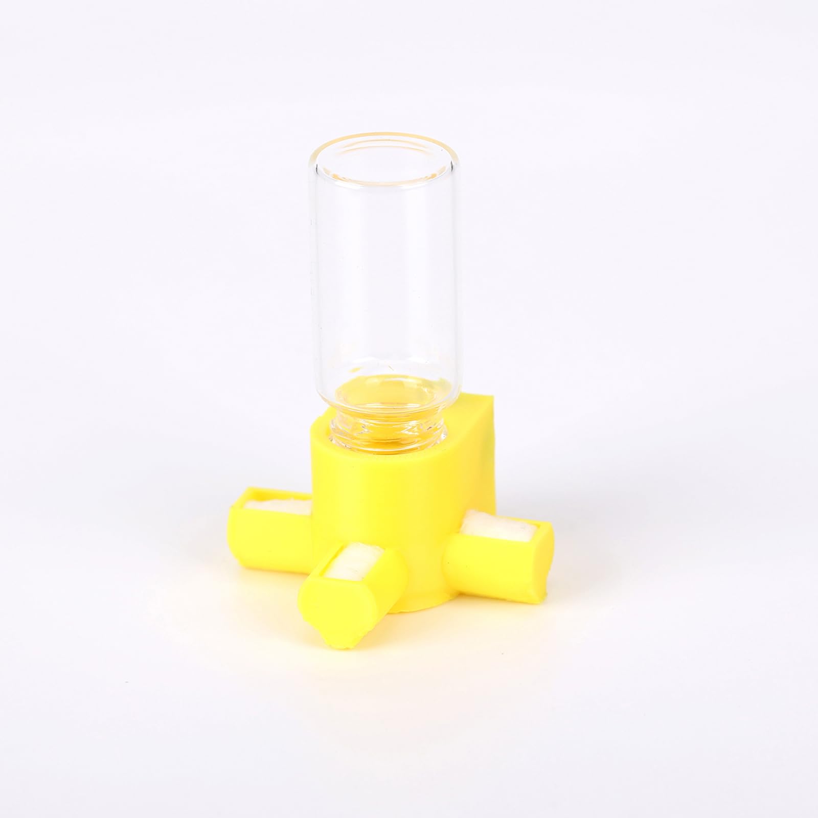 Daerky Jumping Spider Water Dispenser, Magnetic Hanging Feeder,Suitable for Jumping Spiders,Tarantulas, Praying Mantises,Arboreal Animals, and Other Small Animal Enclosure Accessories,5ML (Yellow) — image 1