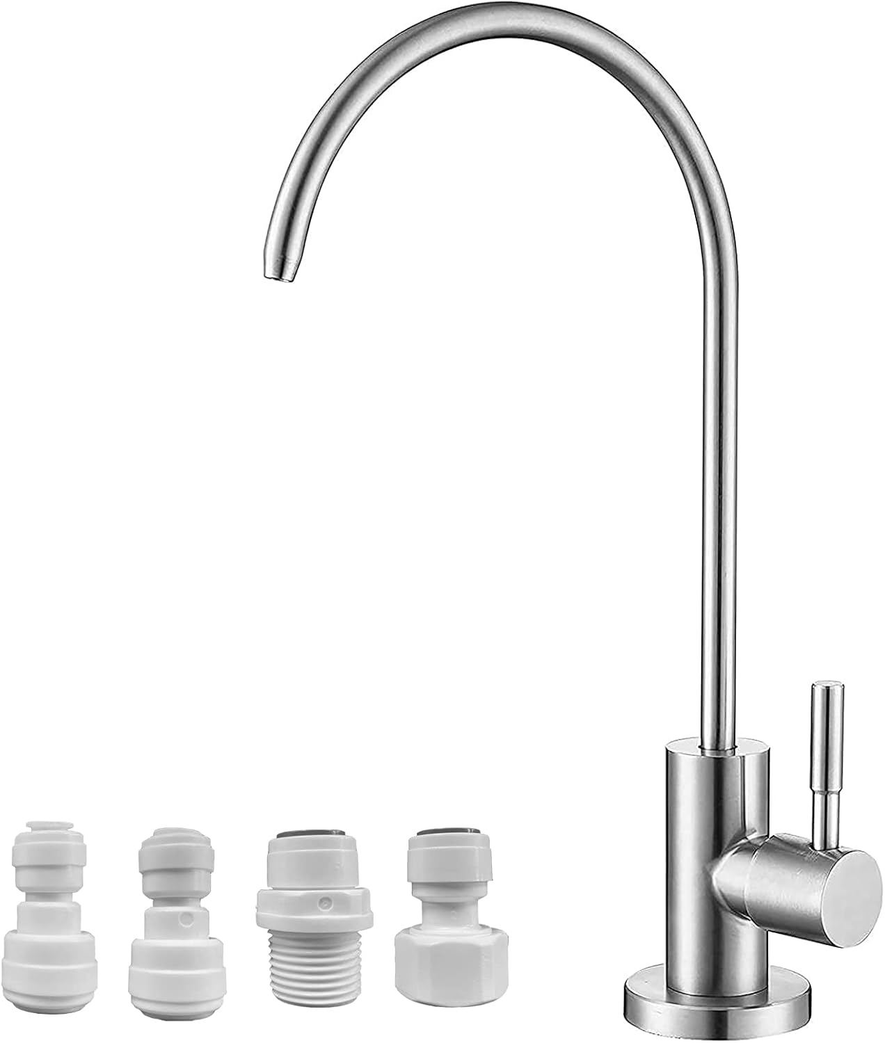 TEKXDD Drinking Water Faucet, 100 LeadFree Kitchen Bar Sink Water