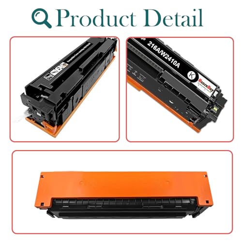 HenceBuy With Chip 216A Black Toner Cartridge Compatible for HP W2410A 216A for Color Laserjet Pro MFP M183fw M182n M182nw M155a M155nw Printer (Black, Single Pack)