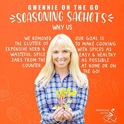 Gwennie on the GO – Seasoning Sachets | Thyme, Parsley & Bay Leaf | Certified Organic | Gluten- Free | Resealable Pouch | Seasoning Mix Packets for Soups & Sauces | 2 Pack | 2oz - Thumbnail 6