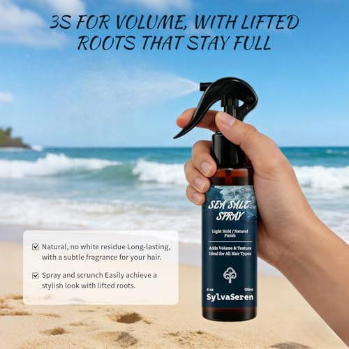 Spray de Sal Marina para Cabello 4 oz miniatura 4