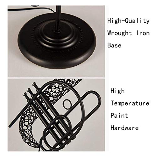 Lampe de bureau industrielle saxophone pour salon et café rétro - 4
