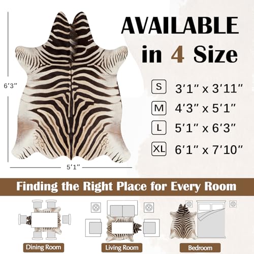 Tapete decorativo con diseño animal 5x6 miniatura 2