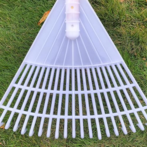 Image of BESPORTBLE Gardening Hand Tool Leaf Rake for Yard Plastic Rake Fine Teeth for Garden Sanitation