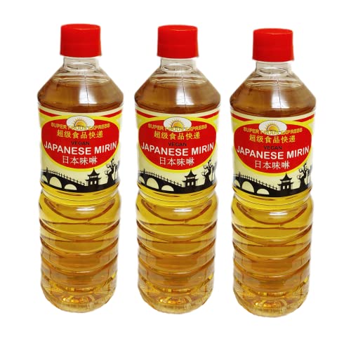 Condimento Mirin japonés (3 x 1 ltr) por Super Foods Express Cover