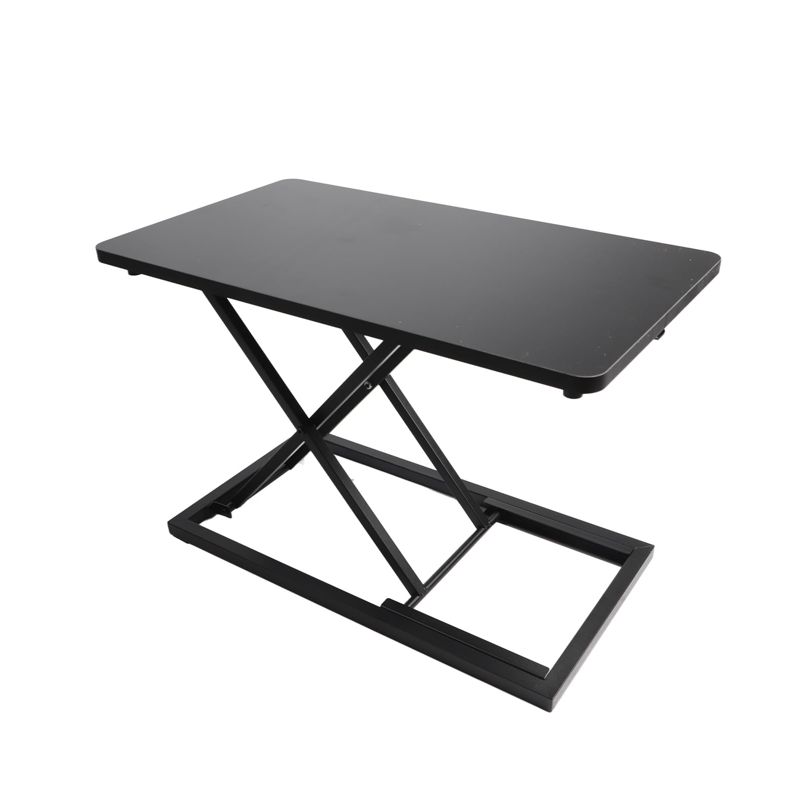 Naroote Tavolo per Computer in Piedi, Altezza Stabile Regolabile (BLACK)