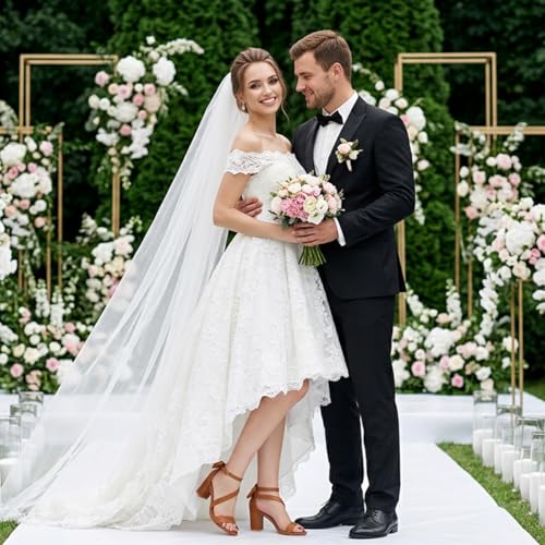 Image of Reimferce Womens Comfortable Heels for Wedding: No Blisters & Sore Feet by 40% Better Shock Absorption During Wedding - 8-Hour Keeping Pain-Free for Brides & Bridesmaids