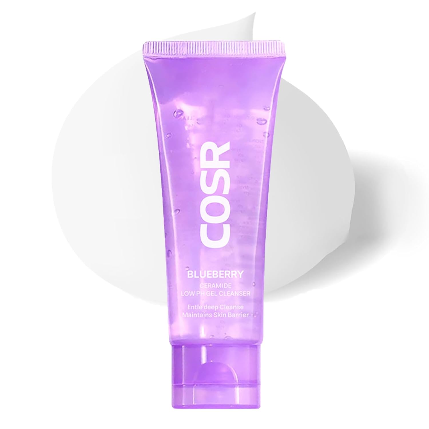 Gentle Face Cleanser, Hydrating Facial Cleanser for Sensitive Skin with Blueberry,Ceramides and Asiatica Cartel, Barrier Repair Hydrating Face Wash for Dry Skin,Oil Skin and Sensitive Skin