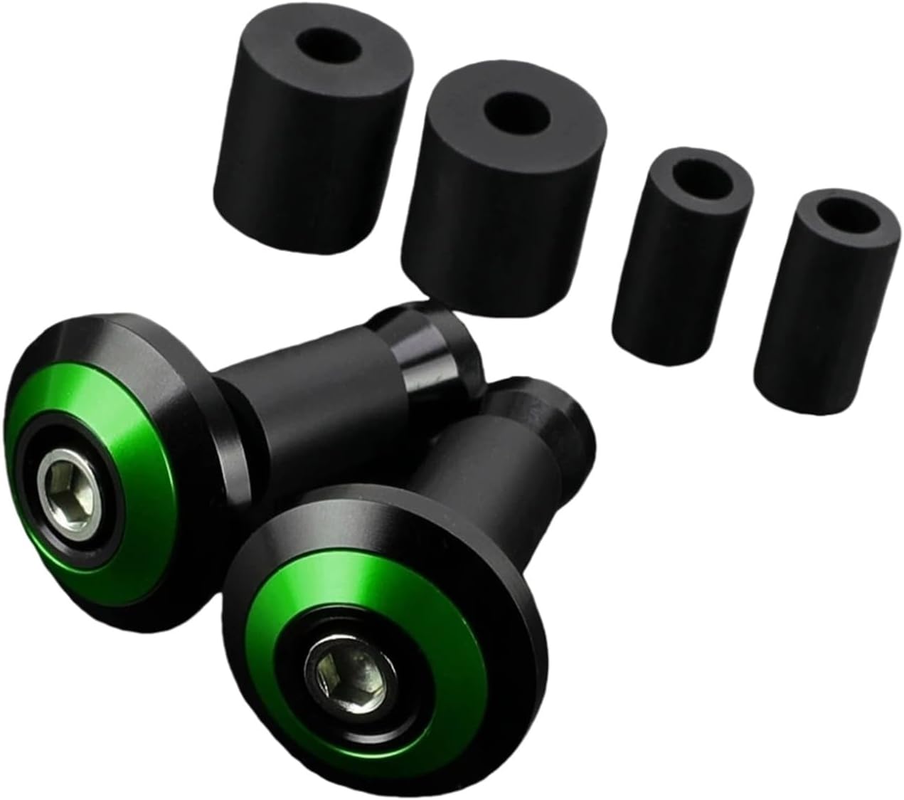 Moto Handlebar End Plug Aluminum Motorcycle Handlebar Grips Bar Ends 7/8" 22mm Hand Cap for Su&zuki GSXR 600 750 1000 K3 K4 K5 K6 K7 K8 K9