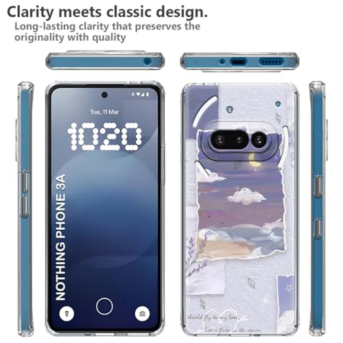 Image of Designer Printed Soft Silicone Back Case Cover for Nothing Phone 3a, Back Cover for Nothing Phone 3a -D2152