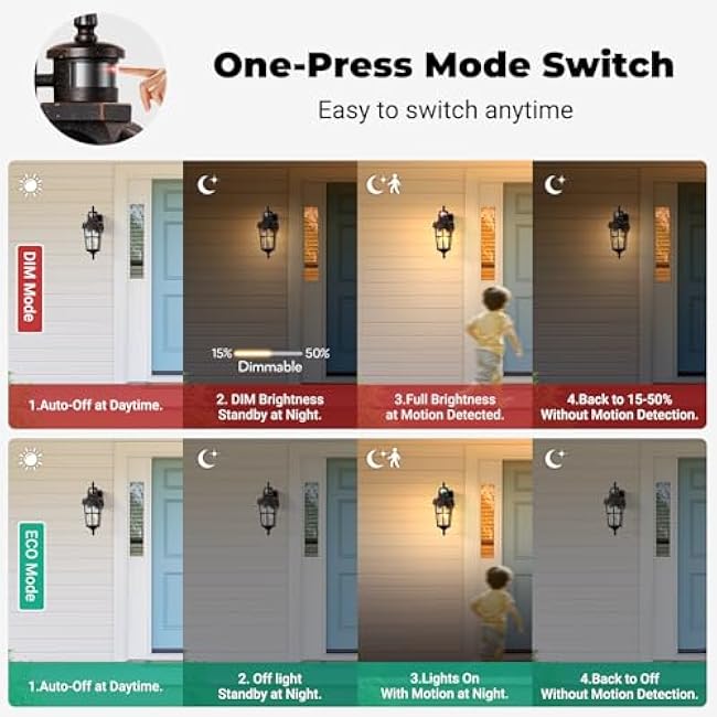 Outside Wall Lights Oil-Rubbed Bronze Outdoor Lantern Fixture Porch Light