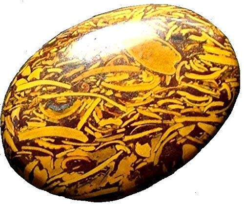Jaspe Mariyam naturel Radhe Krishna cabochon AAA+ anti-stress 8,25 Ratti