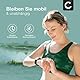 CELLONIC, Akku für Smartwatch & Fitness Armband kompatibel mit Garmin Venu Sq Music (200mAh, 3.87V) Ersatzakku 361-00136-10