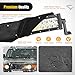 Nilight LED Light Bar Cover 32 Inches Black Nylon Protective Sleeve Universal Fit Straight and Curved Bar Waterproof Dustproof Scratch-Proof Light Cover for Driving Off Road Lights