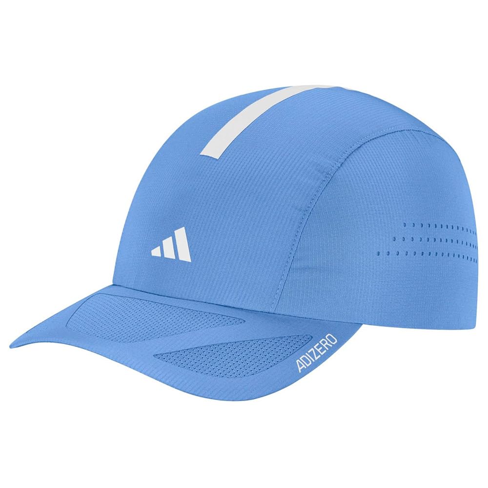 adidas Unisex RUNNINGxADIZERO Lightweight Cap Climacool, ray Blue/White, S-M