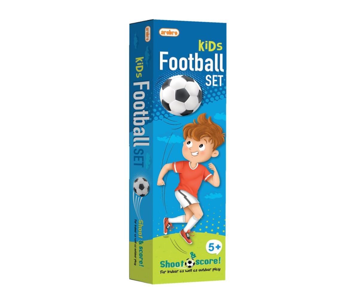 Fairyfrolic Football Goal Set for Kids – Easy-to-Assemble Soccer Net with Ball & Pump | Indoor & Outdoor Sports Game for Boys & Girls | Backyard Football Training Set for Toddlers & Kids-picture-29