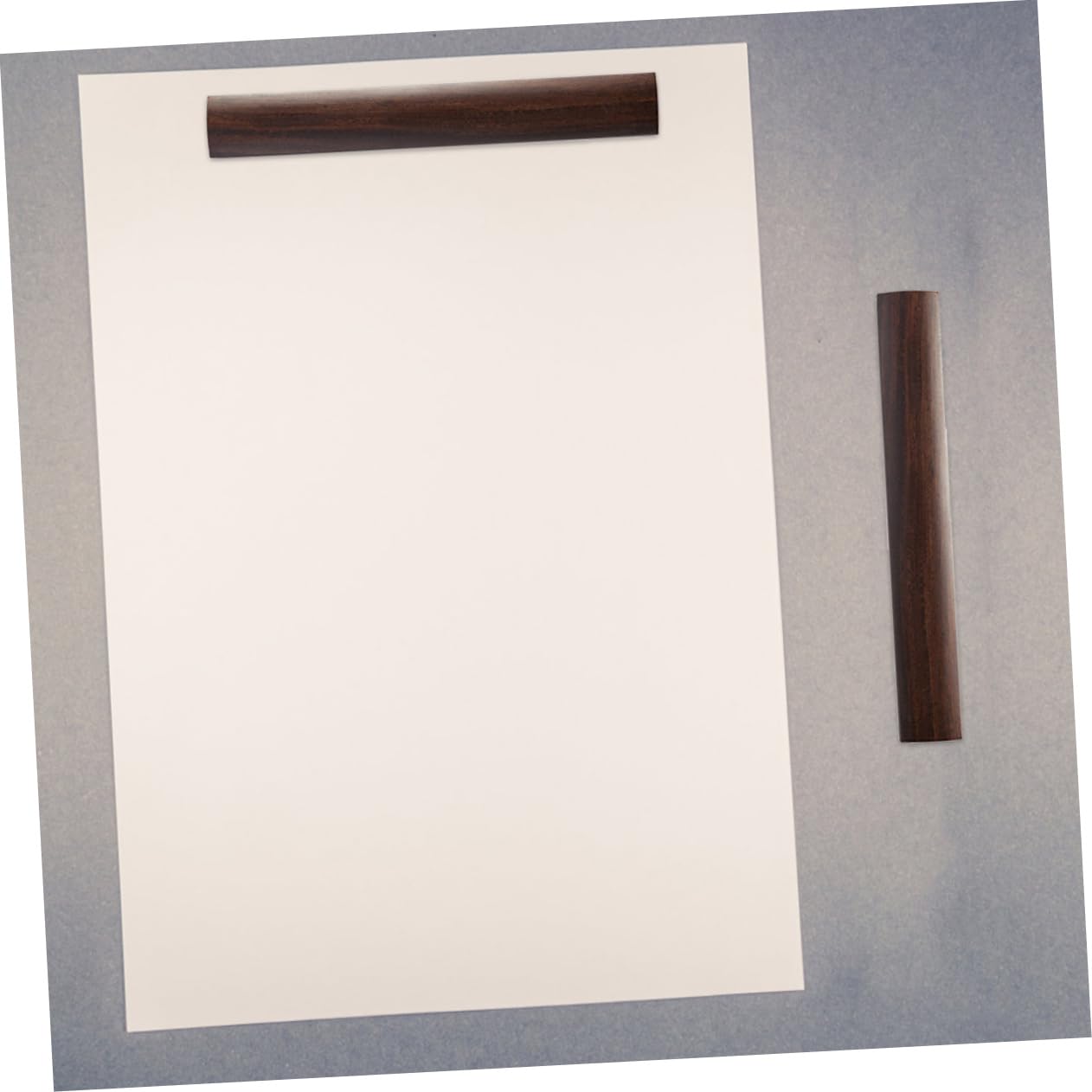 Sosoport Fermacarte in Legno Stile Cinese per Calligrafia, Semplice e Delicato, Facile da Pulire, per Studio e Scrittura