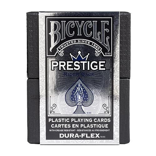 Bicycle Prestige naipes plásticos pack 6 miniatura 2