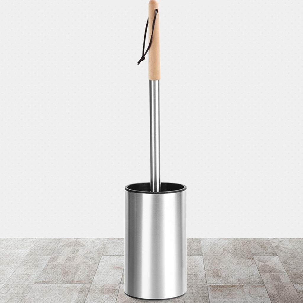 escobilla WC Cepillo de Inodoro Duradero con Soporte, Cepillo de Inodoro para baño, Cepillo de Limpieza para Inodoro, Cepillo Limpiador de Inodoro Eficiente