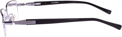 Miniatura 4 de Agstum Gafas ópticas de titanio con montura media montura 55-18-145