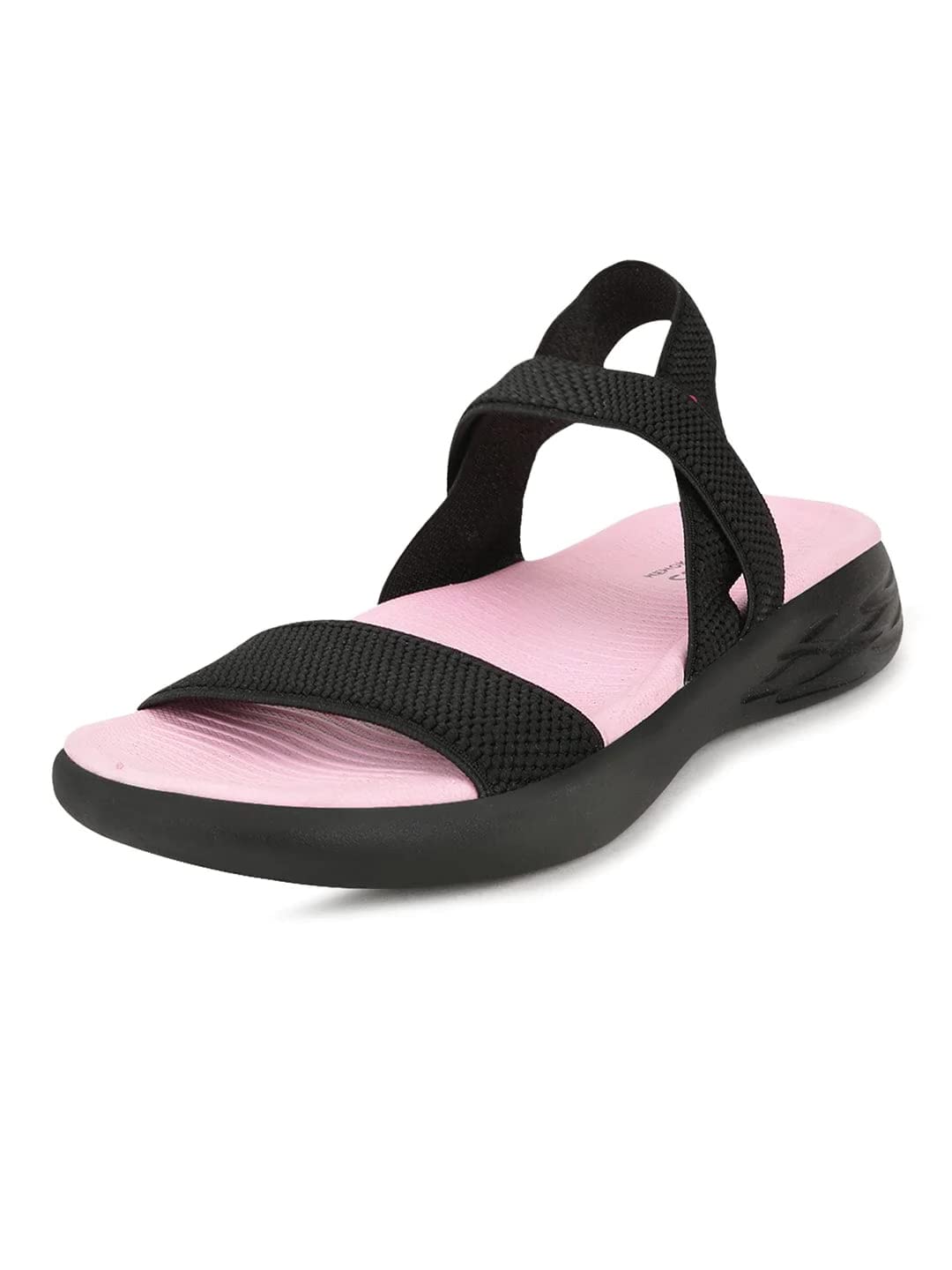 Campus Womens SD-062 BLK/Baby Pink Casual Sandals - 7UK/India 3K-SD-062 (B08FDHR7YP) Amazon Price History, Amazon Price Tracker