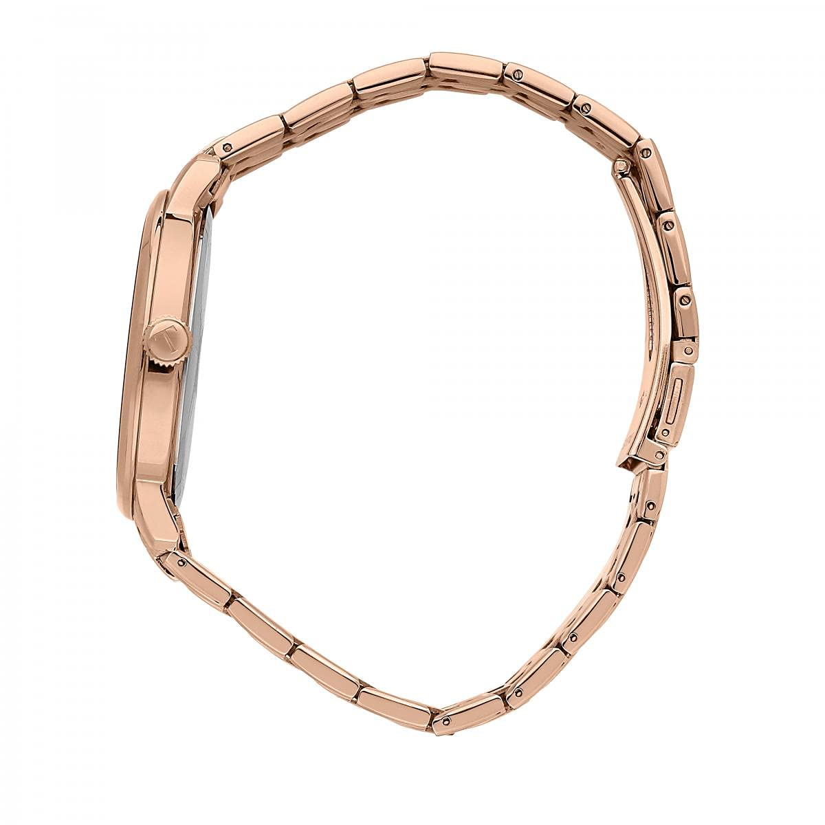 Trussardi T-COUPLE Orologio Uomo Solo tempo in Acciaio, PVD Oro rosa - R2453147006