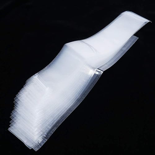 Miniatura 5 de UTENEW 40 bolsas de hielo desechables para paletas de hielo, bolsas de molde de paletas sin BPA, bolsa de hielo con cremallera, tubos para