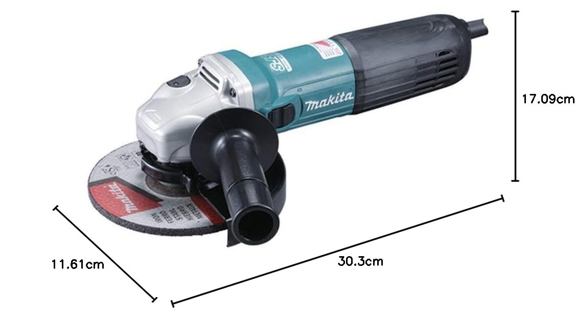 Makita GA6040C - Mini-amoladora 150 mm 1400W