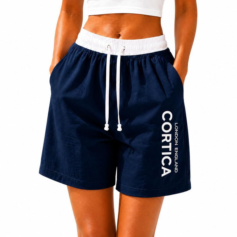 cortica Premium Women Cotton Casual Shorts | Soft Lounge & Summer Shorts for Women | Mid Rise Relaxed Fit Shorts | Stylish Homewear, Travel & Sports Shorts Pack of 1-picture-27