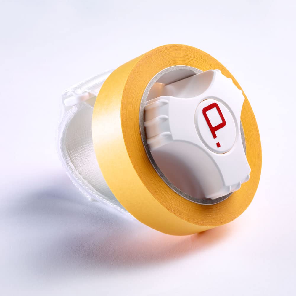 Protaper Herramienta de pintura para trabajos de enmascarado - Con el set de enmascarado pintores podrá enmascarar de forma rápida, fácil y segura. 1x dispensador, 1x soporte y 2x cinta crepé.