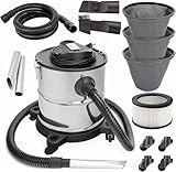 Sellnet Aschesauger 20L Kaminsauger 1650W DUAL