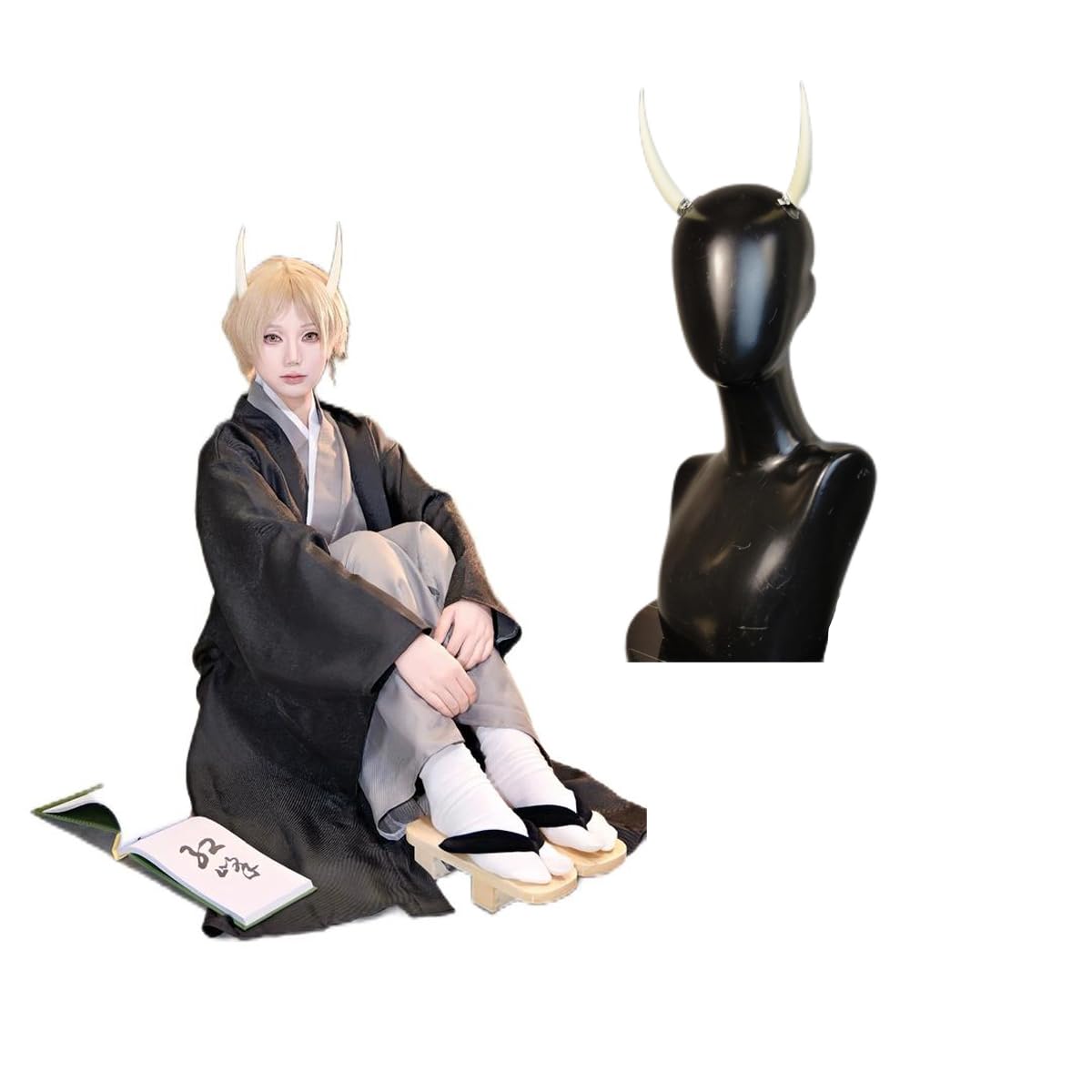 Amazon.co.jp: 夏目友人帳 コスプレ 角 夏目貴志 アクセサリー