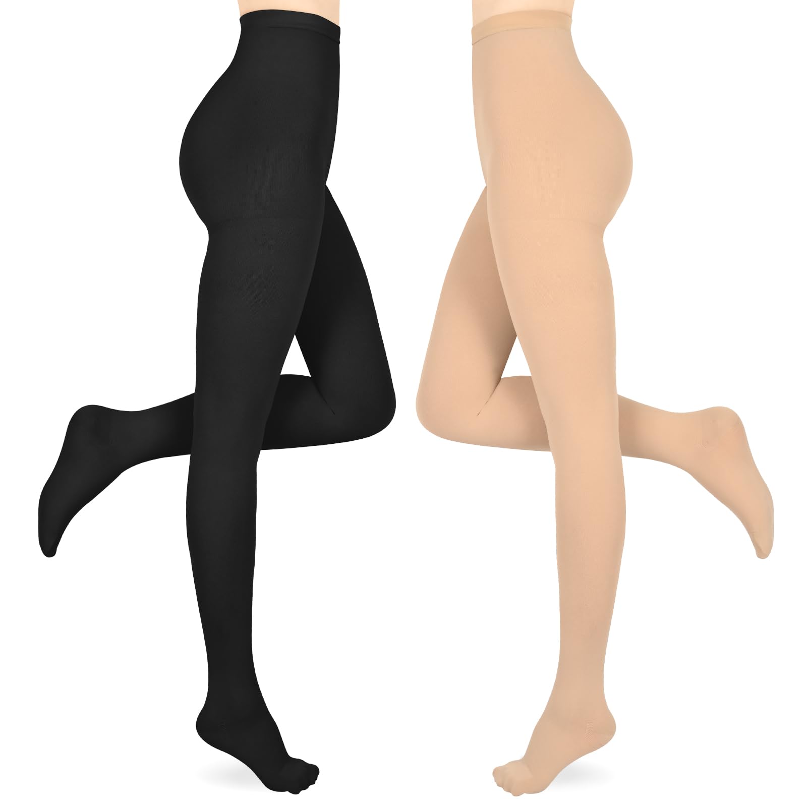 Wegitcs Compression Pantyhose 2-Pack