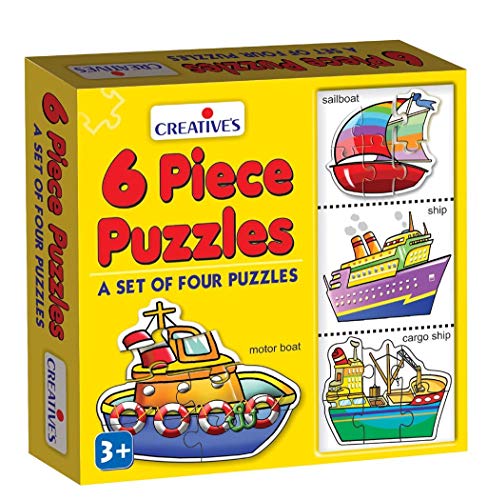 Creative Educational Creative Early Years Puzzles (6 Piece)