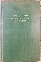 Inquiries into the nature of law and morals B0006AU0DQ Book Cover