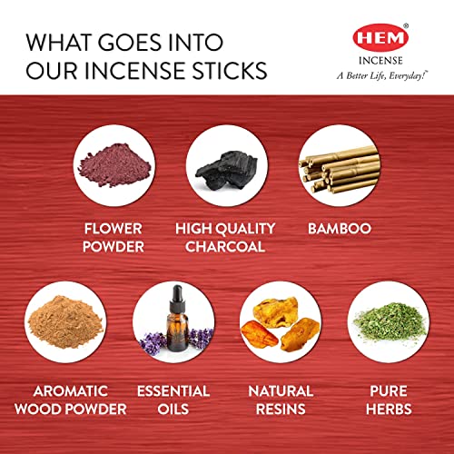 Hem Incense Sticks Assorted Pack, Hem Scentwrap 11 Inches Natural Hand Dipped Inscent Sticks Variety Pack,Free From Chemicals (12 Stick X 10 Pack,120 Sticks) #TOP3