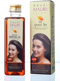 Khadi Mauri Herbal Maha Bhringraj Hair Oil, 250ml