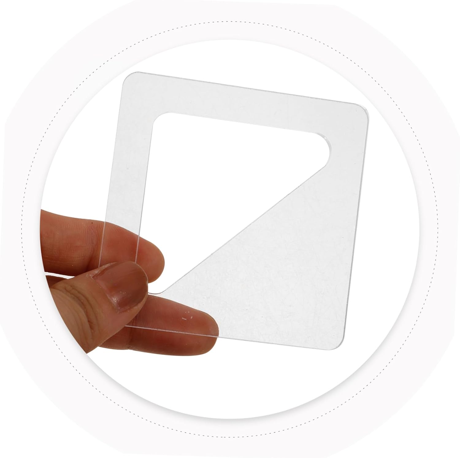 Ergonomic Cutting Board Handle Templates Acrylic Stencils for Perfect Shape