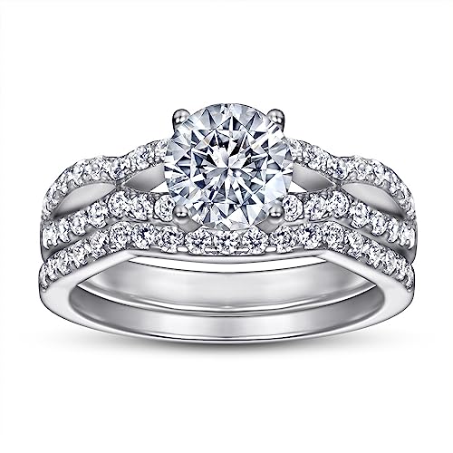 Ensemble de Bijoux en Moissanite et Or 14 Carats : Le Cadeau de Luxe Idéal - 6